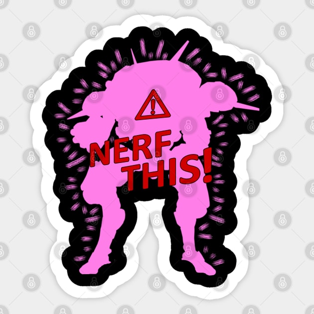 Nerf This! Sticker by Genesis993